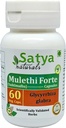 Muleti Forte Kapsułki 500 mg. 60 Veg. Kapsułka 124; Yasthimadhu (Glycyrrhiza Glabra) Wyciąg Kapsułki dla mężczyzn i kobiet 124; Ayurvedic Herbal Supplement / Remedies 124; 10: 1 Forte (1 Butelka 60 Kapsułek)