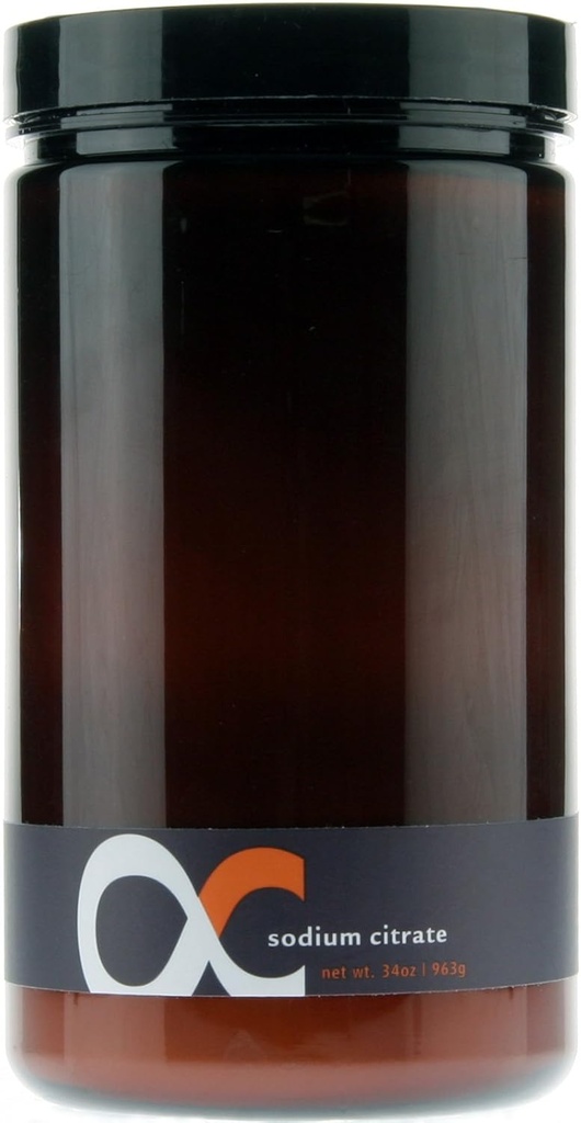 4mular Czysty Sodu Cytrynian w Amber Jar 34 oz