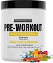 Hybrid Pre Workout Powder Supplement Building 124; 250mg Cappuccino 124; Alpha GPC Building 124; No Jitters Building 124; Energy, Focus, Power, Endurance Building 124; for Men & Women Building 124; Tried & True Ingredients