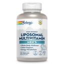 SOLARAY Liposomalna Multiwitamina dla mężczyzn, Zwiększona absorpcja immunologiczna, Energia i suplement wsparcia kości, Mens Daily Multi Witamina, BCAA, Witamina D3, C, B12, Cynk, Wegan, Soy Free, 60 Serv, 120 VegCaps