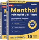 Sumifun Medicated Cold Hot Patches - 30 Count 5% Menthol Extra Force Pain Relief Patches Potężne ukierunkowane Relief dla Proste Backaches, Ból stawów, Stiff Neck, Ból mięśni