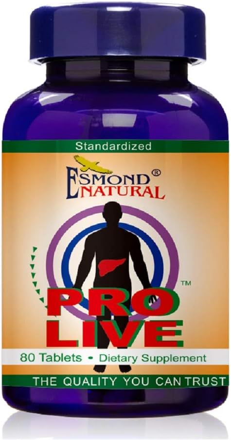 Pro Wątroba (Wspomaga czynność wątroby), GMP, Naturalny Assn produktu certyfikowany, Made in USA - 80 Tablets