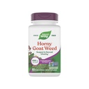 Nature 's Way Horny Goat Weed Premium Extract Sexual Vitality, * Non- GMO, Vegan, 60 kapsułki