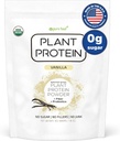 Czysta żywność: Proszek proteinowy na bazie roślin z probiotyki 124; Organiczny, Czysty, Wszystkie naturalne, Wegańskie, Wegetariańskie, Całość Superfood Suplement odżywczy bez dodatków