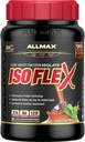 ALLMAX Nutrition - ISOFLEX Proszek z białka serwatki, Izolat białka serwatki, białka 27g, mięta czekoladowa, 2 funty