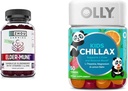 Zhou Nutrition Elderberry Gummies 60 Count & OLLY Kids Magnezu Gummies 50 Count Immune & Calm Support