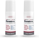 Penetrex Joint & Muscle Therapy - Kojąca żel do pleców, szyi, rąk, stóp - Premium Whole Body Rub z Arnica, Witamina B6 & MSM - 3oz Roll On Gel (2- Pack)