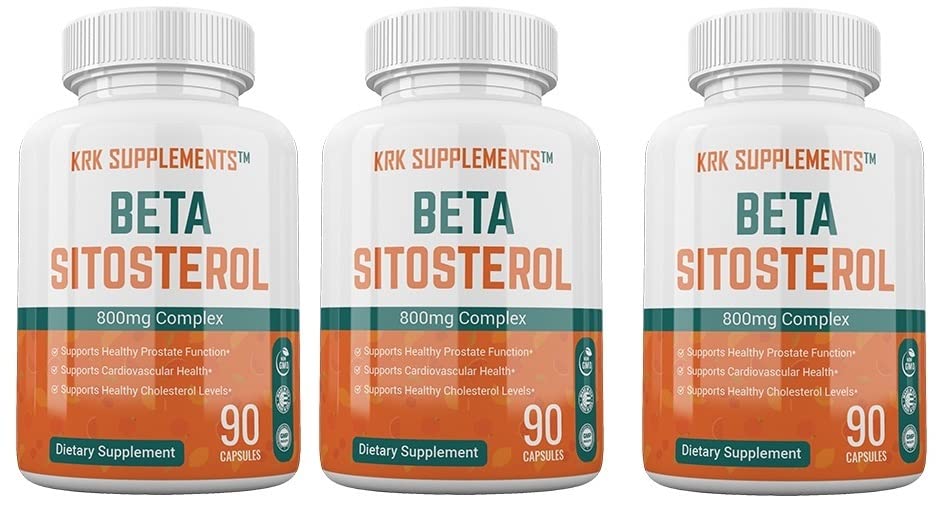 3 Butelki Beta Sitosterol 800mg na Podawanie 270