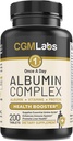 Raz dziennie Albumina Complex - Jajko Białej Albuminy, Białko serwatki, Królewska galaretka, Esential Amino Acids - 200Tablets