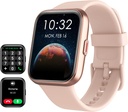 Smart Watch for Women Android & iPhone, Alexa Built- in, 1.8 "Touch Screen Fitness Tracker z odpowiedzią / wykonaniem połączeń, IP68 Waterproof Heart Rate / Sleep / SpO2 Monitor, Pedometr, 100 + tryby sportowe