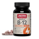 Jarrow Figures Ultra Siła metylowa B- 12, Suplement dietetyczny do Produkcji Energii Komórkowej, 100 Tropical- Smakowe tabletki do żucia, Do 100 Day Supply