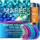MAREE Eye Gels - Pats Under Eye Patches for Puffy Eyes and Dark Circles with Collagen & Hyaluronic Acid - Anti Wrinkles Under Eye Masks Skincare Treatment for Puffness & Bags - Parches Para Ojeras