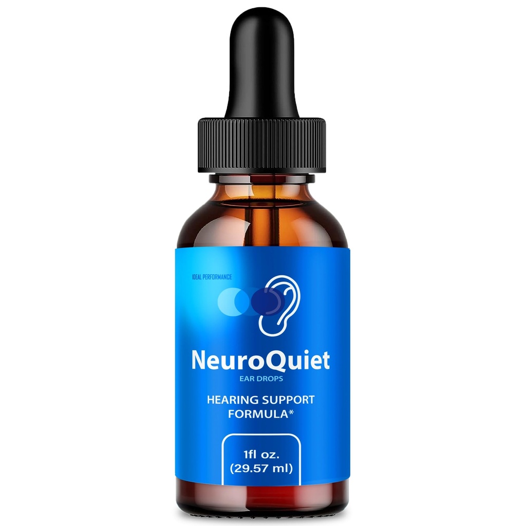 NeuroCiche szum w uszach Relief dla dzwoniących Uszy NeuroCichy Słuchu Wsparcie płynnego krople, Neuro Cichy słyszalny Clarity i Zdrowy suplement słuchu, Neuro Cichy Wszystkie naturalne Recenzje Formuły (1 Pack)
