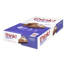 Myśl! Delight, Keto Protein Bars, Zdrowe niskie węglowodany, Gluten Free Snack - Czekoladowy Mousse Pie, 10 Count (Packaging May Vary)