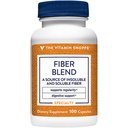 Witamina Shoppe Fiber Mieszanka, Naturalne źródło nierozpuszczalnego i rozpuszczalnego włókna, Wspiera Digestive Health & Regularność (100 kapsułki)