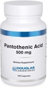 Douglas Laboratories Pantotenic Acid 500 mg Acidum 124; Witamina B5 do wspierania wytwarzania i metabolizmu energii komórkowej * Acidum 124; 100 Kapsułki