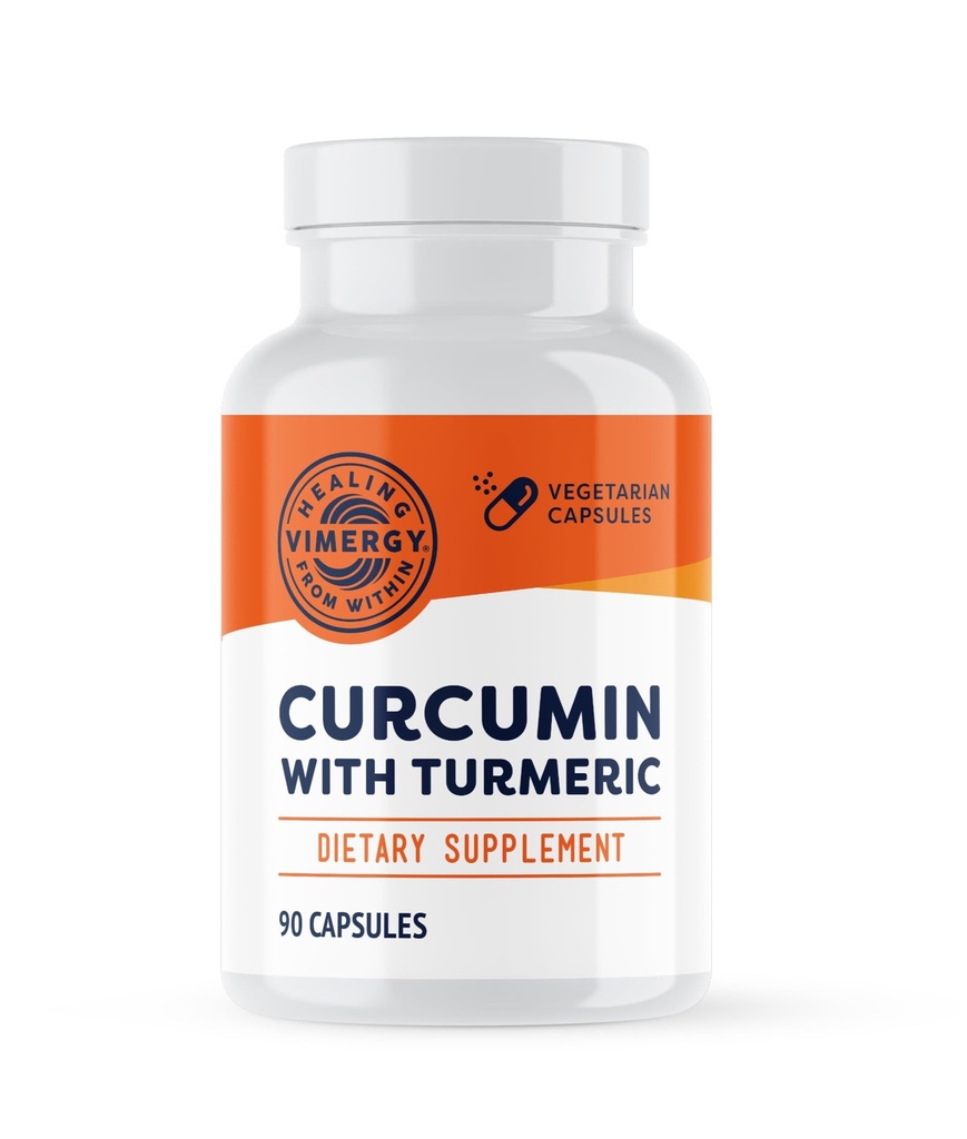Vimergy Curcumin z suplementem Turmeric, 1000mg Curcumin Extract / Serving - Kapsułki płynne - Nie-GMO, Gluten- Free, Kosher, Vegan & Paleo Przyjazny Turmeric Curcumin Suplement