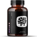 SALTT Relax - Magnezu Suplement Kapsułki - 203mg jonowy chlorek magnezu w / Sodu, Potas, Elektrolity - Wegan, Cukier i Gluten Free - 240 Count - by Keto Chow