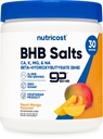 Nutricost BHB Salts Drink Mix (30 Servings, Peach Mango Flavored) (5G BHB Per Serving) - 0G Sugary ogółem, Produkt wegetariański