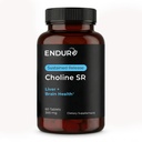 Endur Choline L (+) Bitartrate, Supplement Trwałe uwalnianie mózgu i wątroby, Prenatal Safe, Vegan, Non-GMO, Gluten Free, 300 mg (60 tabletek)
