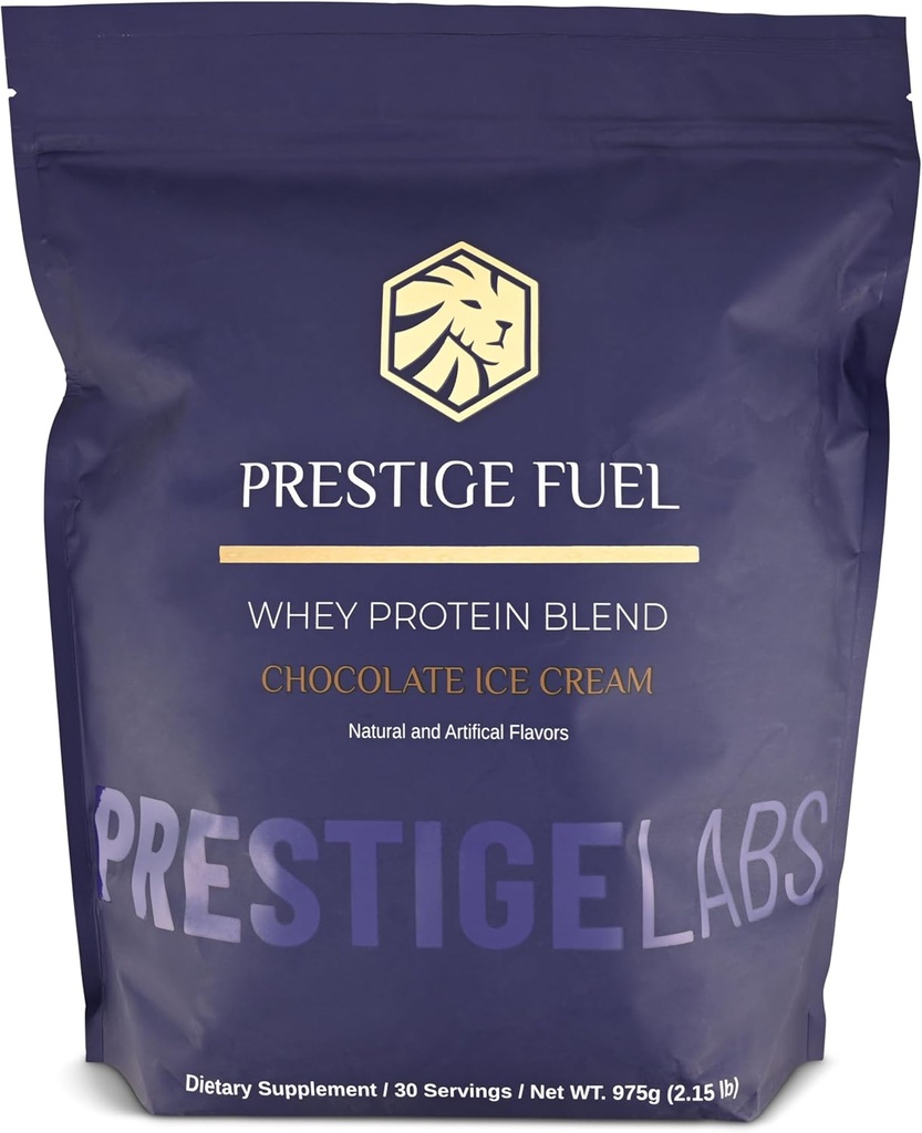 Prestige Paliwo Naturalne Białko Serwatka i Izolacja Mieszać Czekoladowy Ice Cream Flavor (30 Służenie)