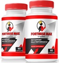 (2 Pack) Fortirise Max, Oficjalny Fortirise Max dla mężczyzn - Wspiera Stamina i poziom energii, Wszystkie Naturalne Formuły do wspierania wydajności i ogólnego zdrowia, Fortirise Max Pills Review (120 Kapsułki)