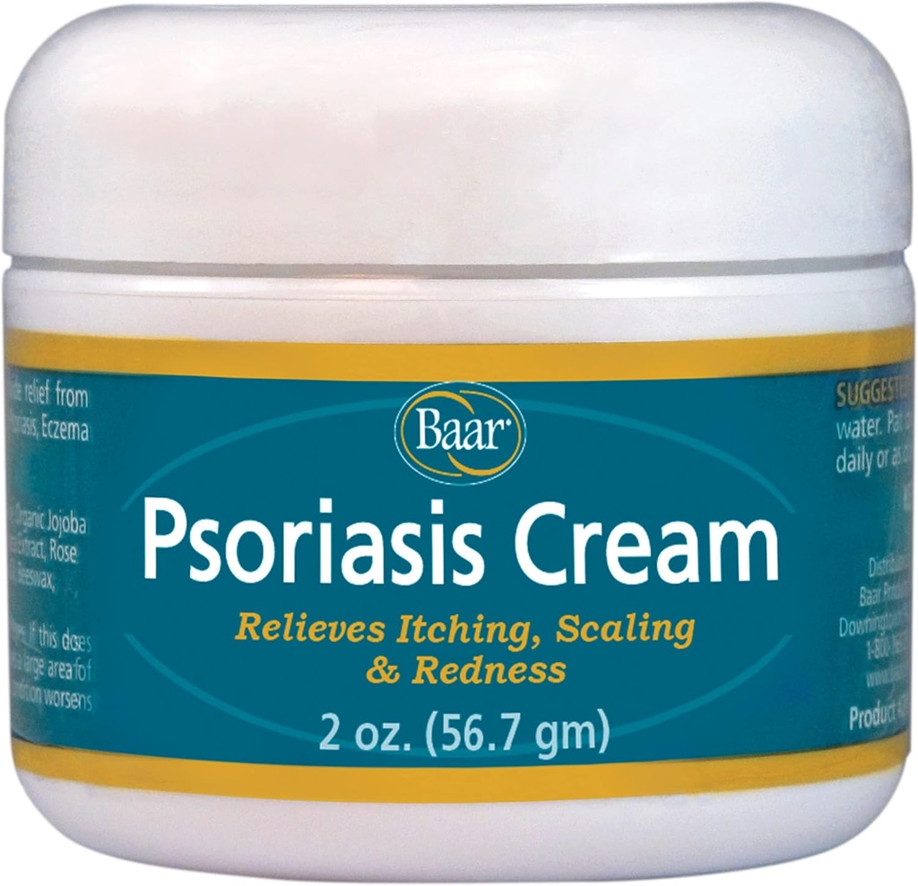 Baar Łuszczyca Cream, 2 uncje.