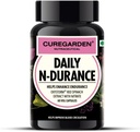 Daily N- Durance, Red Spinach Azotrate Extract, Supplement Nitric Oxide, 400 mg Pre Workout Veg kapsułki, 60no