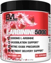 Evlution Nutrition Acid Oxide Booster L- Arginine Supplement - Supplement High Potency Acidic Oxide Supplement with 5000mg of L Arginine for Enhanced Pomps Energy Muscle Growth and Vascularity NO Booster