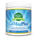 Wapnia Magnezu w proszku Suplement - CalMag Plus z witaminą C & D3 - Gluten wolny, Nie GMO - Naturalny spokój Cal Mag Drink - Cal- Mag dla mięśni - Spokojny sen Magnezu Drink Proszek - Suplement wapnia