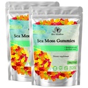 BIO VITALICA Sea Moss Gummies - z Bladderwrack & Burdock Root - Wildcrafted Gel + Powder - Vegan, Keto, Non-GMO, Gluten- Free - Fruity Mineral- Rich Gummies - 50 Count (2 Pack)