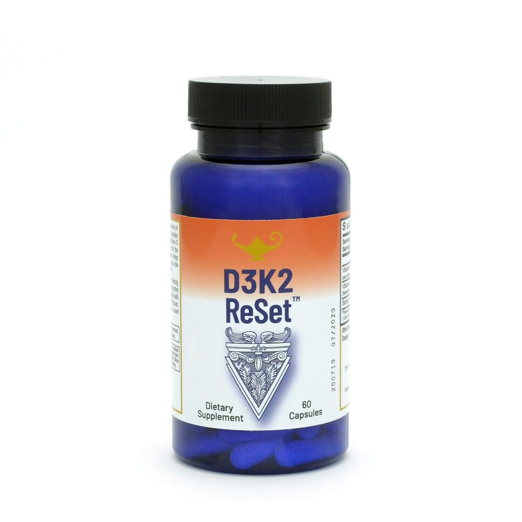 RnA ReSet D3K2 Reset - 4000 IU witaminy D3 i 100 μg suplementu K2 (60 kapsułek)