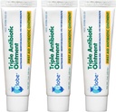 Globe (3 Pack 1oz Triple Antibiotic Ointment, First Aid Maintment for Minor Scratches and Raunts and Prevents Infection, Porównaj z Aktywnymi Składnikami wiodącej marki (3 Pack)