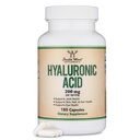 Suplementy kwasu hialuronowego -180 Kapsułki (Ulepszenia Efekty Hialuronic Acid Serum for Face) 200mg Na Podawanie na Podtrzymanie starzenia skóry i twarzy (Acido Hialuronico) Gluten Darmowe przez podwójne drewno