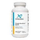 XYMOGEN Omega MonoPure 650 EC - Omega-3 Fish Oil Supplements for Women & Men - with EPA, DHA & DPA - Mniejszy Softgels z 3X Większa Absorpcja - Wsparcie Zdrowe Serce i Cognition (120 Softgels)