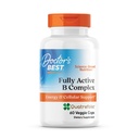Najlepszy w pełni aktywny kompleks B, Energy & Cellular Support, Non-GMO, Gluten Free, Soy Free, Vegan 60 Veggie Caps