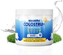 Bovine Colostrum Supplement Powder - 60% IgG 3000 mg Bovine Colostrum - Gut, Wzrost włosów, Ćwiczenia, immunologiczne, Piękno -Łatwe do wymieszania, Unflavored 40 Słupki (1 butelka)