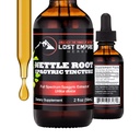 Lost Empire Herbs Nettle Root Extract Spagyric Tincture (2 fl oz) - Wild Hardered from Supplement for Men, Funkcja moczu, BPH, Utrata włosów - 3. strona Lab Tested