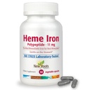 NOWY ROOTS HERBAL Heme Żelaza Suplement z Witaminą C & B12 dla najlepszego wchłaniania 124; Żelaza Deficyt Wsparcie 124; Hemoglobina Supplements Designed by Naturopathic Doctors