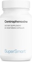 Supersmart - Centrophenoxine 500mg per Day (DMAE & pCPA) - Nootropics Supplement Agregates 124; Non- GMO & Gluten Free - 60 Kapsułki wegetariańskie
