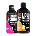 PROSUPPS L- Carnitine 3000 Stymulant Free Liquid Shots (Berry) Amino23 Liquid Collagen Shots (Citrus Punch) Bundle