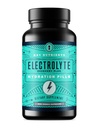 KLUCZOWE NORMY Tabletki elektrolityczne, 200 Kapsułek, Tabletki solne do odwadniania, Tabletki elektrolitów postu - Pigułki solne z elektrolitami, Bez cukru, Tabletki nawadniające bez glutenu Made in USA
