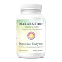 Dr Clark Digestive Enzymes Supplement - 700mg, 100 kapsułek żelatynowych, wspomaga zdrową trawienie i odżywkę Wchłanianie