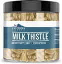 Earthborn Elements Milk Thistle 200 Kapsułki, Czyste i nierozcieńczone, Brak dodatków
