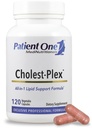 Pacjenta One Cholest- Plex XI124; Suplement do wsparcia serca i zdrowia naczyniowego i zdrowego metabolizmu lipidów * XI124; z RYR, CoQ10 i More XIR 124; 120 Kapsułki