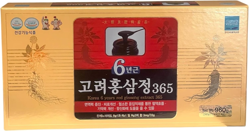 Aktualizuj ekstrakt z żeńszenia (Full Box Set, RED Ginseng 365)