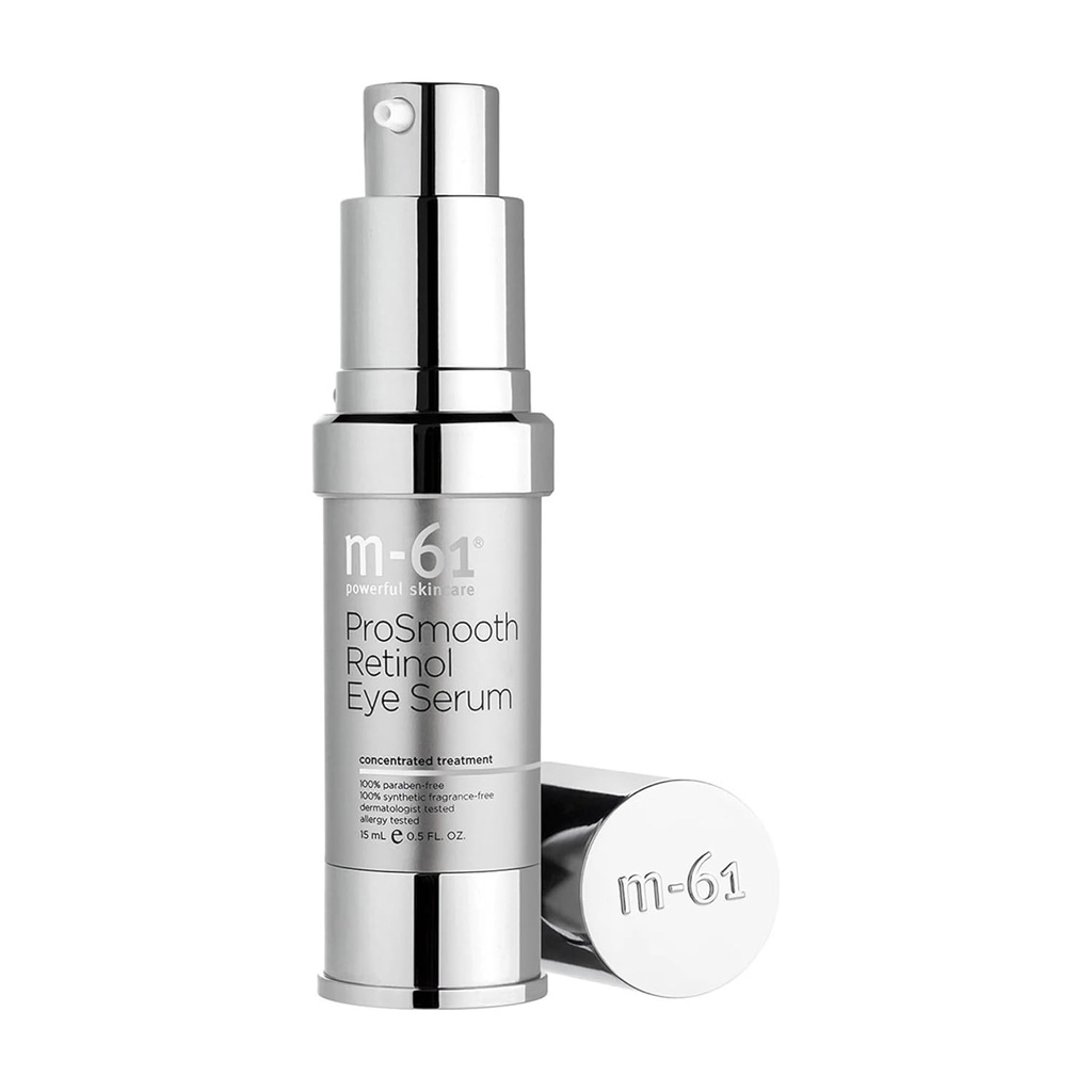 m- 61 ProSmooth Retinol Eye Serum 124; 0, 1% Nienawadniające Retinol Eye Serum z witaminą C, 0, 5 Fl Oz