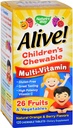 Nature 's Way Alive Children' s Chewable Multi- Witamina 120 Tabletki do żucia