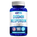 Lubimy Vitamin Diosmin Hesperidin 1000mg - 180 Kapsułki - 90 Day Supply - Diosmin i suplement Hesperidin - Pomaga wspierać zdrowe cyrkulacji, Veins, Capilaries i Lympatic Drainge