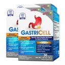 LABO Nutrition GASTRICELL - Refluks kwasowy, Heartburn, Powracające zaburzenia żołądkowe, Natural Defence Against Gastric Distress 30 saszetki x3